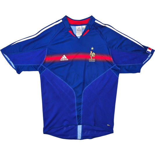 2004/06 France Home Football Shirt (L) Adidas