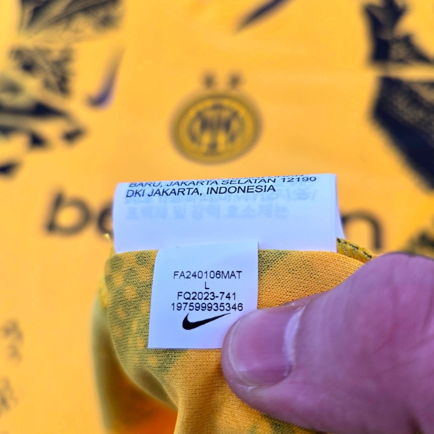 2024/25 Inter Milan Third Football Shirt (L) Nike #10 Lautaro (BNWTs)