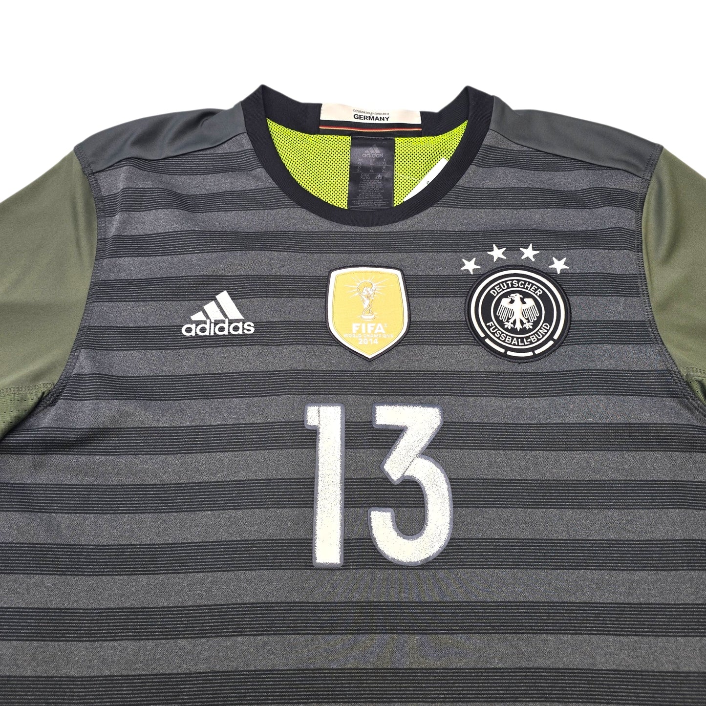 2016/17 Germany Away Football Shirt (XL) Adidas #13 Muller (Reversable)