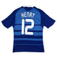 2008/09 France Home Football Shirt (M) Adidas #12 Henry