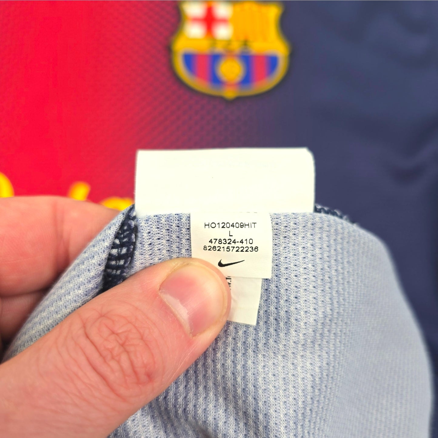 2012/13 Barcelona Home Football Shirt (L) Nike #10 Messi