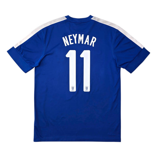 2013/14 Brazil Away Football Shirt (M) Nike #11 Neymar