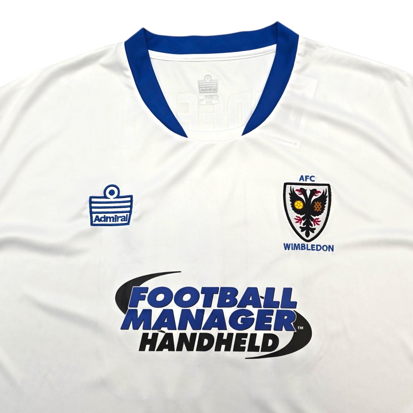 2014/16 Wimbledon Away Football Shirt (2XL) Admiral #10 Akinfenwa