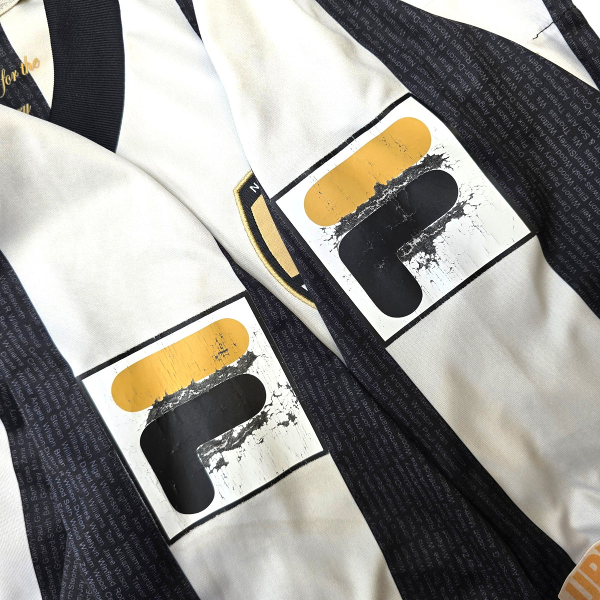 2012/13 Notts County Home Football Shirt (M) Fila #8 (150 Yr Aniversary)