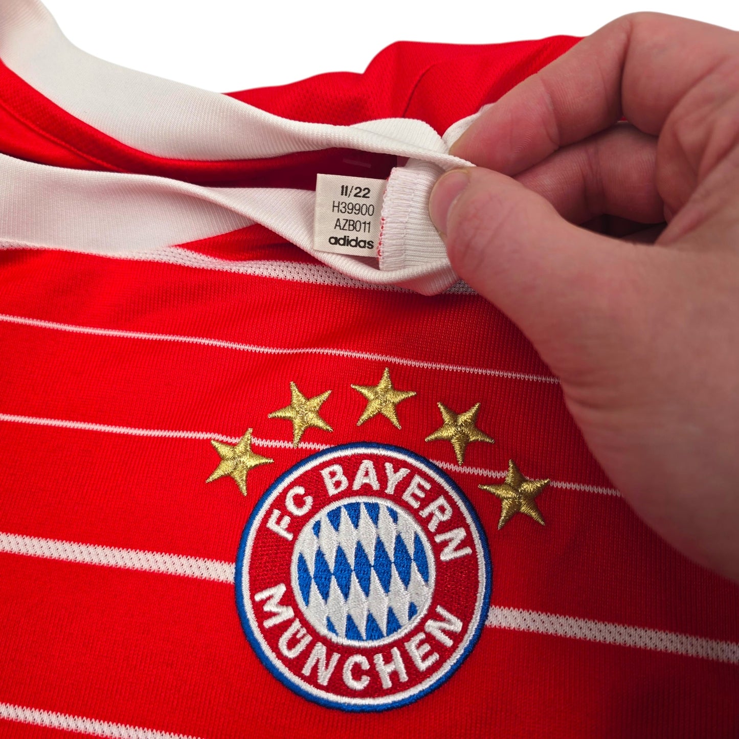 2022/23 Bayern Munich Home Football Shirt (M) Adidas #25 Muller