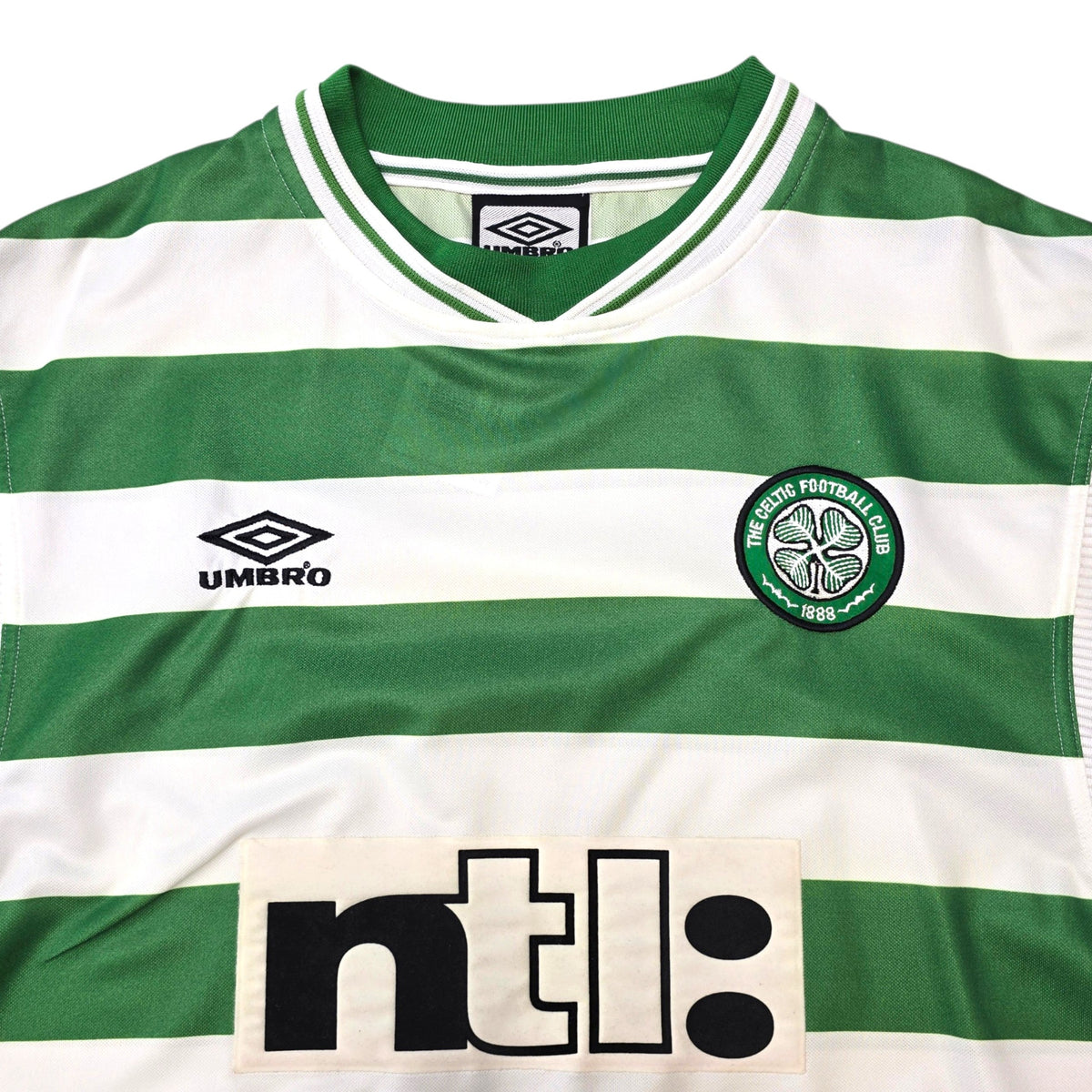 1999/01 Celtic Home Football Shirt (L) Umbro