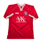 2003/04 Barnsley Home Football Shirt (S) Red Flag
