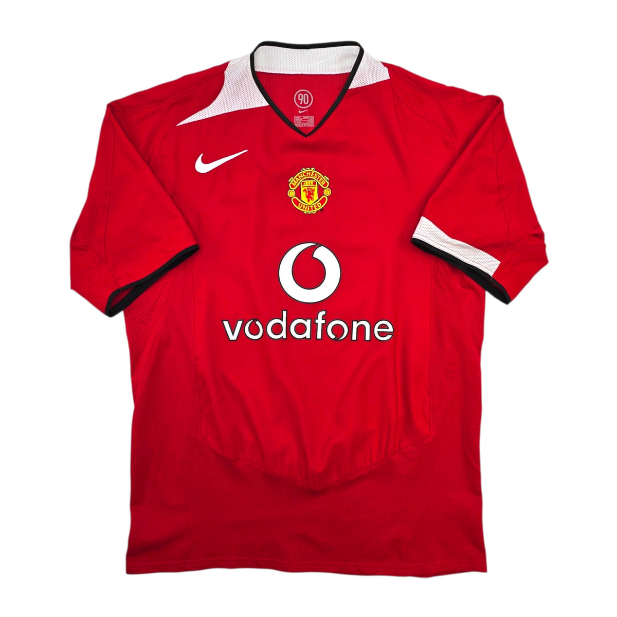 2004/06 Manchester United Home Football Shirt (L) Nike #7 Ronaldo