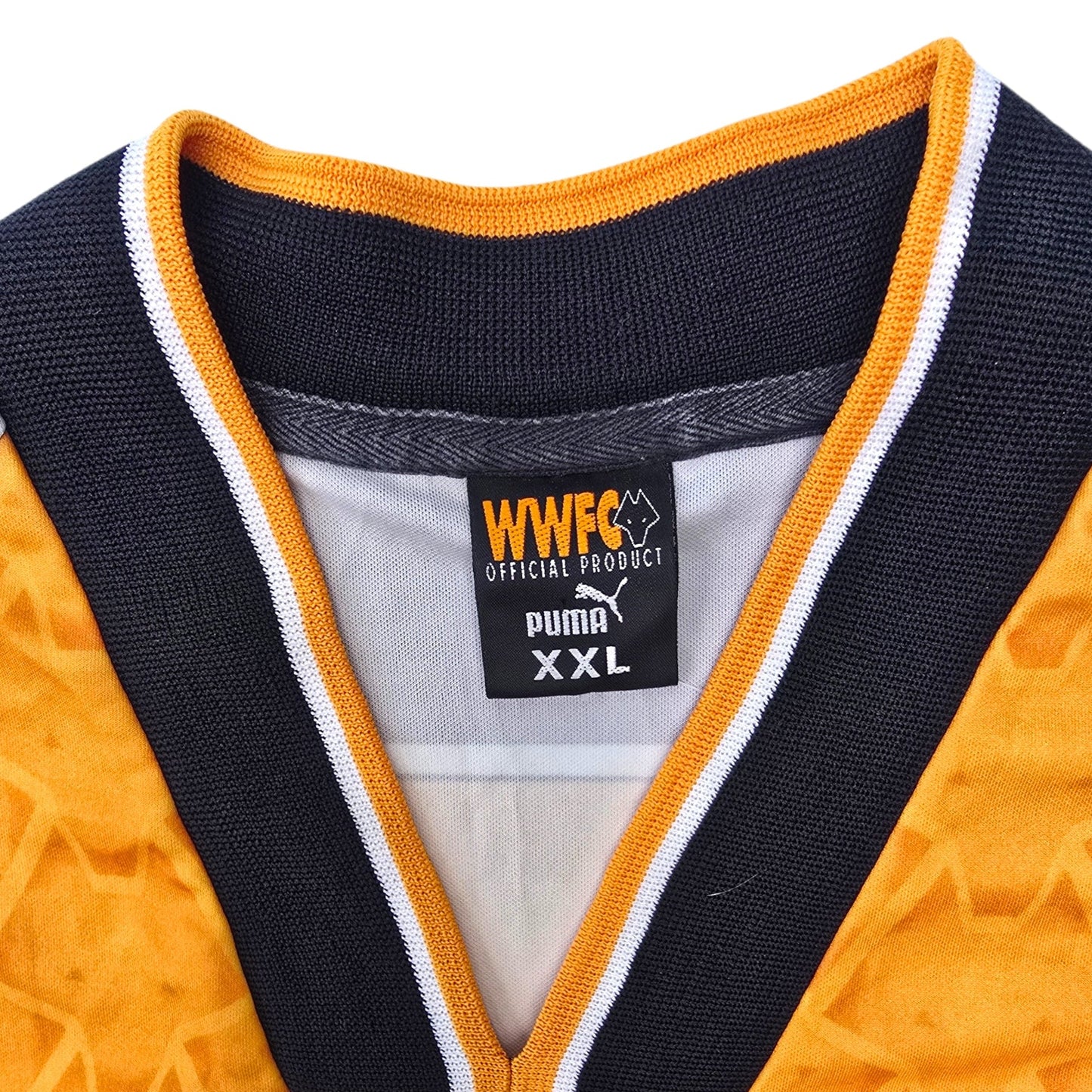 1996/98 Wolverhampton Wanderers Home Football Shirt (2XL) Puma