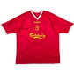 2001/03 Liverpool European Home Football Shirt (XL) Reebok #18 Riise