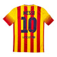 2013/14 Barcelona Away Football Shirt (S) Nike #10 Messi