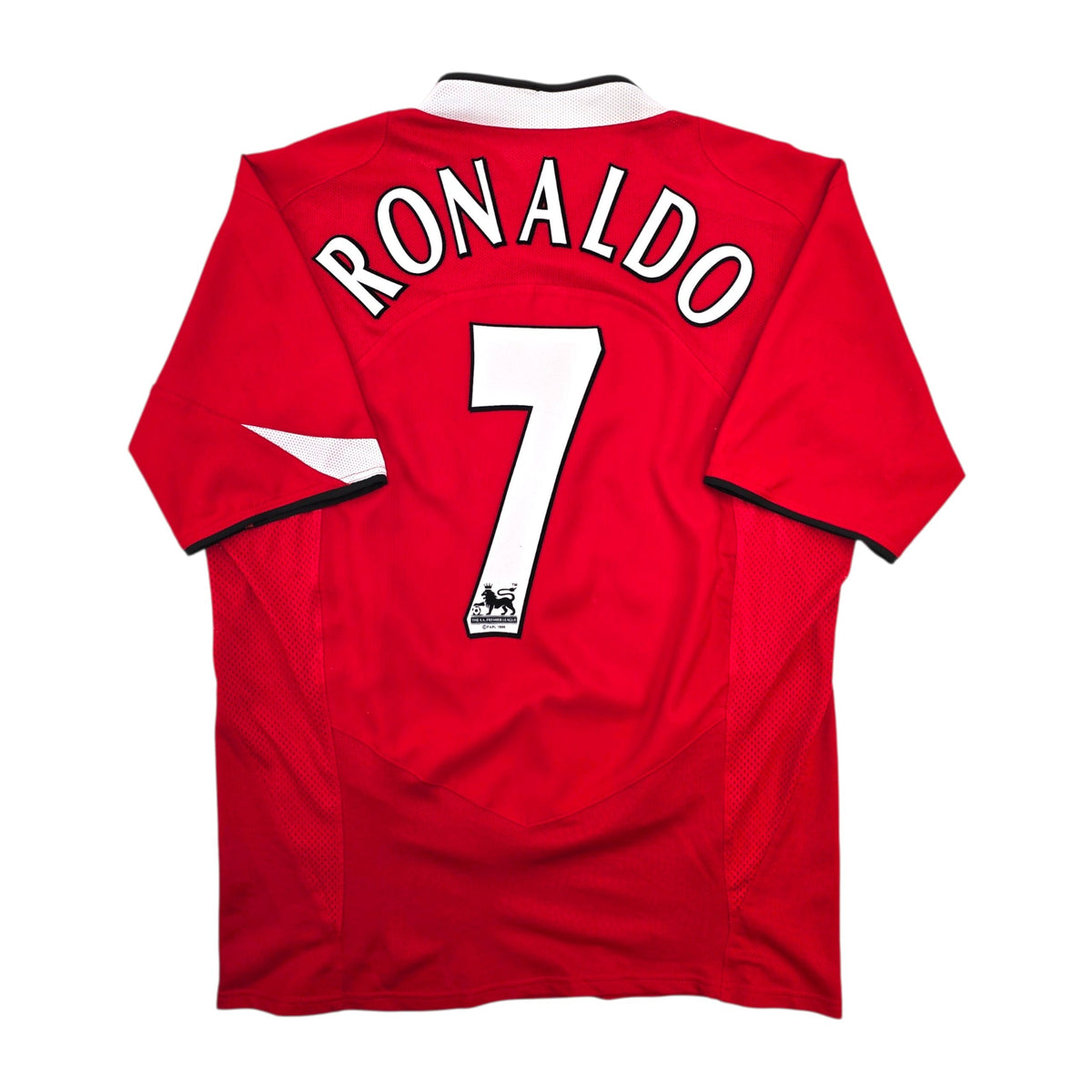 2004/06 Manchester United Home Football Shirt (L) Nike #7 Ronaldo