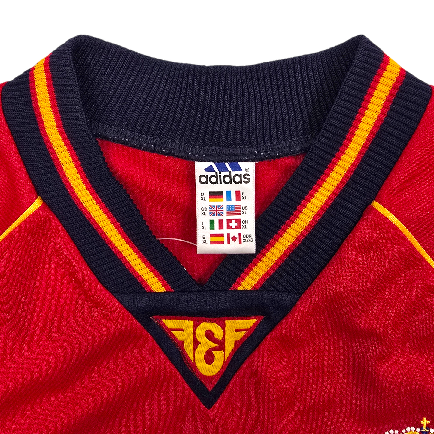 1998/00 Spain Home Football Shirt (XL) Adidas