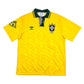 1991/93 Brazil Home Football Shirt (XL) Umbro