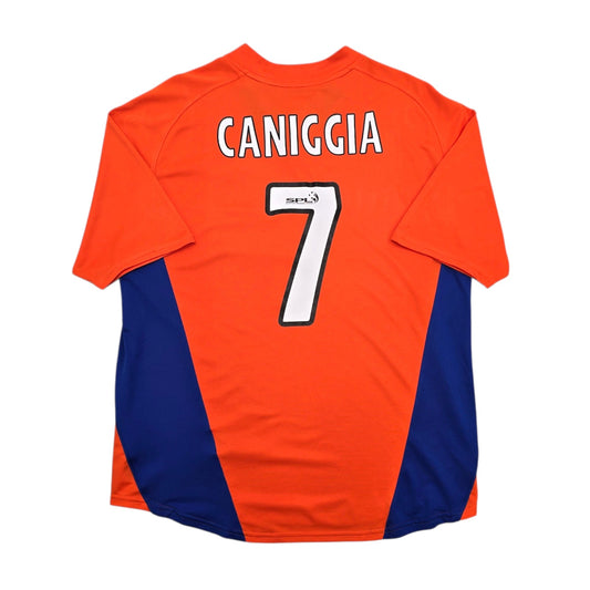 2002/03 Glasgow Rangers Away Football Shirt (L) Diadora #7 Caniggia