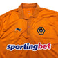 2012/13 Wolverhampton Wanderers Home Football Shirt (M) Burrda Sport #9 Ebanks-Blake