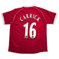 2006/07 Manchester United Home Football Shirt (L) Nike #16 Carrick
