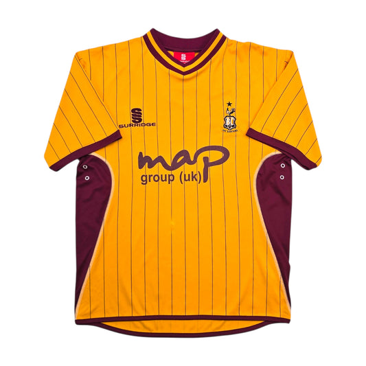 2010/11 Bradford City Home Football Shirt (S) Surridge (Signed)