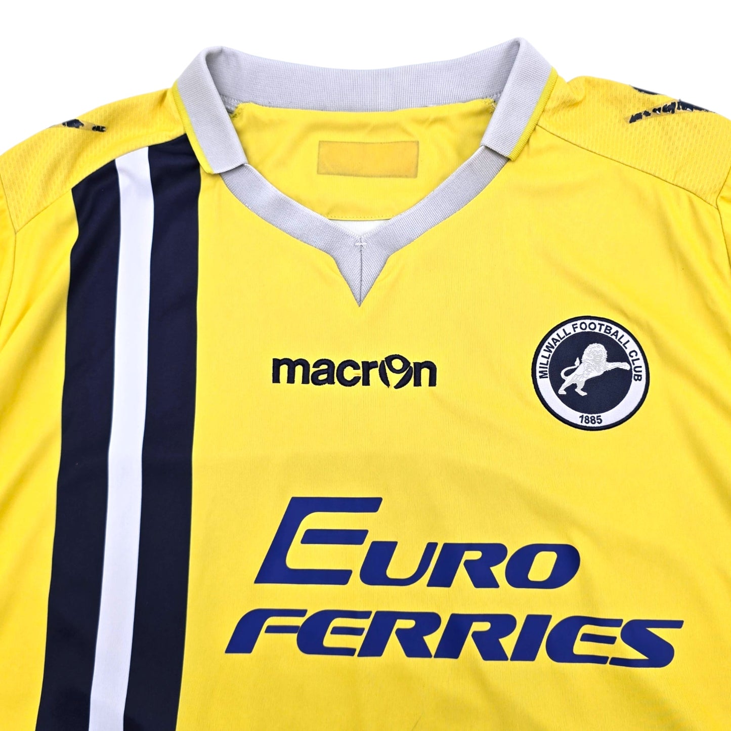 2014/15 Millwall Away Football Shirt (2XL) Macron