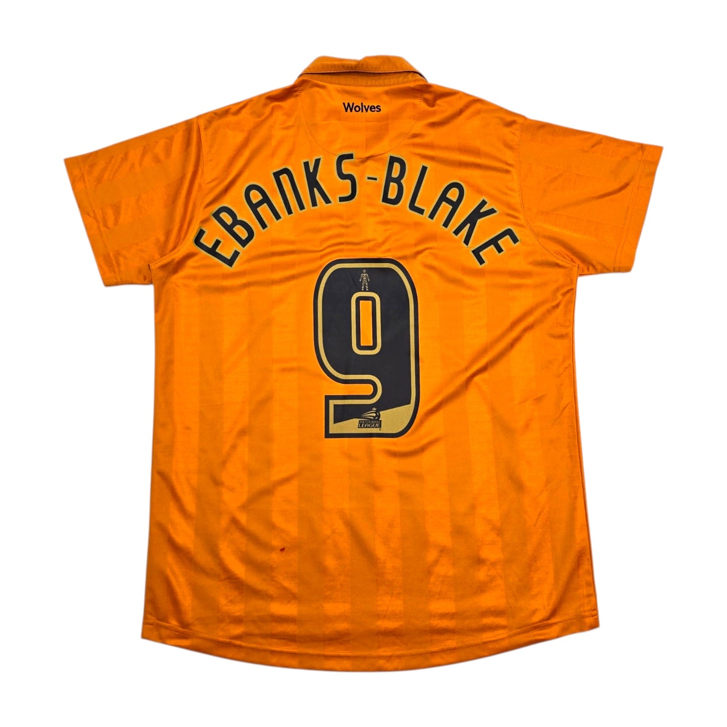 2012/13 Wolverhampton Wanderers Home Football Shirt (M) Burrda Sport #9 Ebanks-Blake