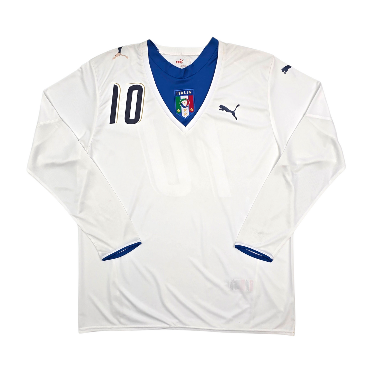 2006/08 Italy Away Football Shirt (XL) Puma #10 Totti