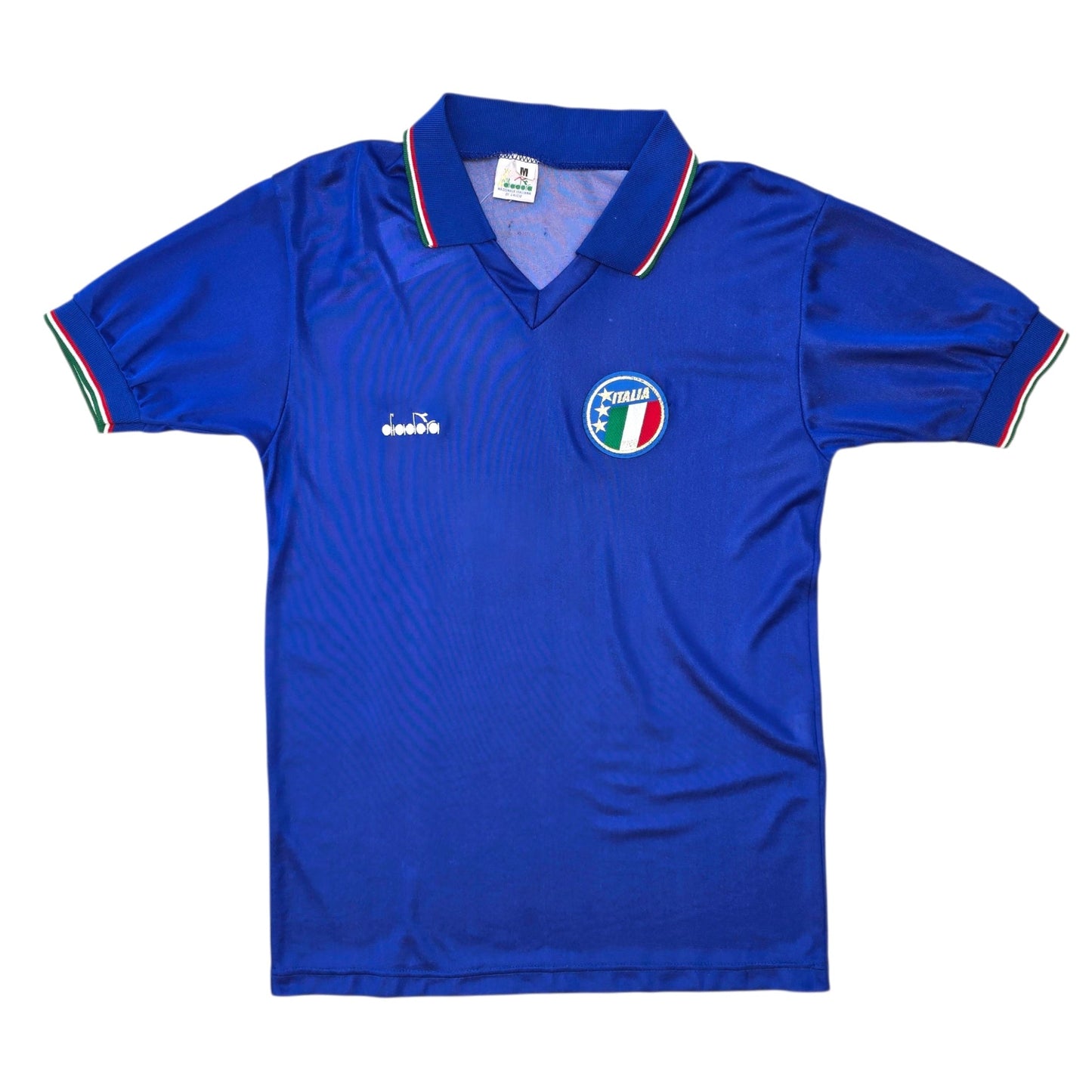 1986/90 Italy Home Football Shirt (M) Diadora