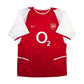 2002/04 Arsenal Home Football Shirt (L) Nike #14 Henry