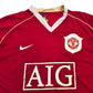 2006/07 Manchester United Home Football Shirt (L) Nike #16 Carrick