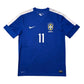 2013/14 Brazil Away Football Shirt (M) Nike #11 Neymar
