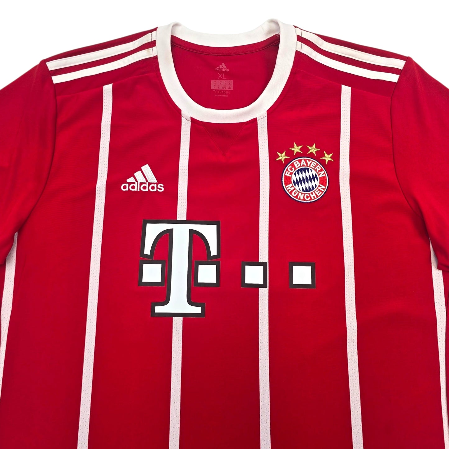2017/18 Bayern Munich Home Football Shirt (XL) Adidas #24 Tolisso