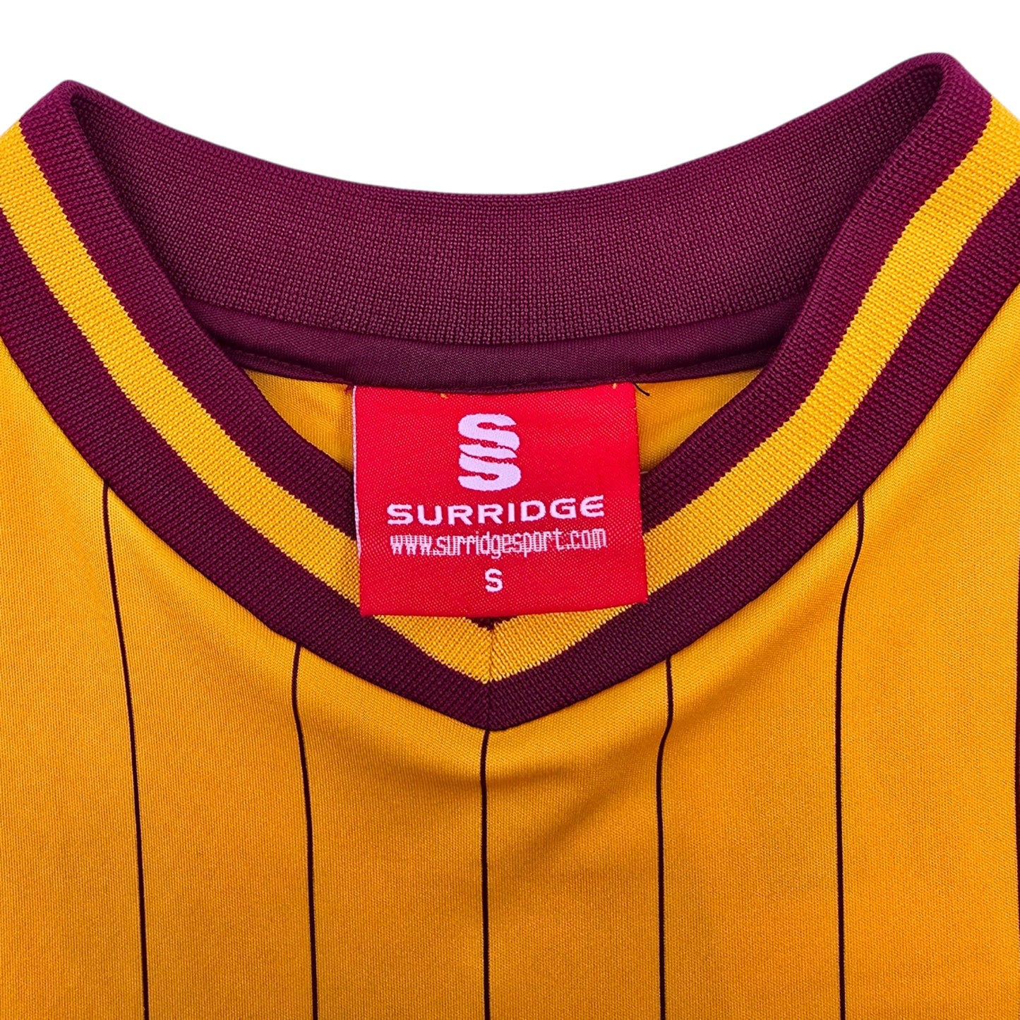 2010/11 Bradford City Home Football Shirt (S) Surridge (Signed)
