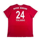 2017/18 Bayern Munich Home Football Shirt (XL) Adidas #24 Tolisso