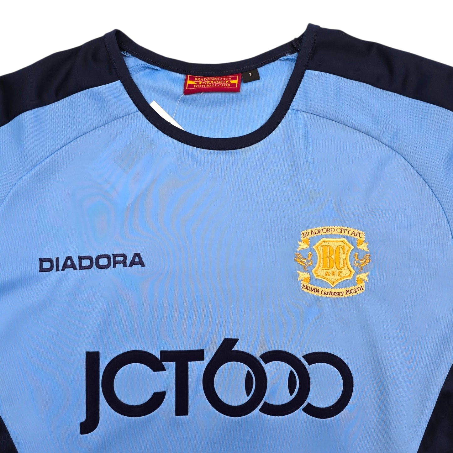 2003/04 Bradford City Away Football Shirt (S) Diadora