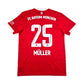 2022/23 Bayern Munich Home Football Shirt (M) Adidas #25 Muller