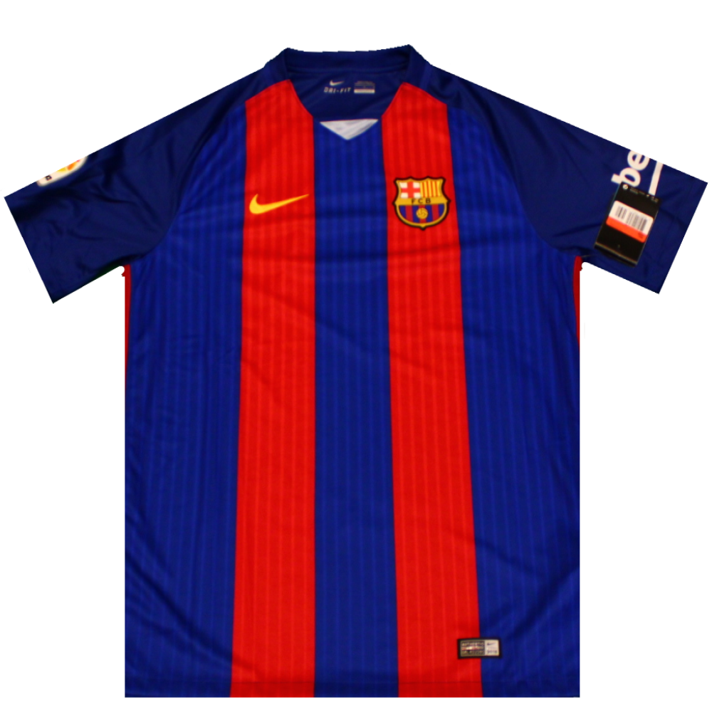 Barcelona 2016-2017 Home Football Shirt (BNWT) S
