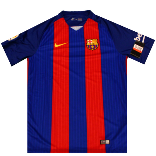 Barcelona 2016-2017 Home Football Shirt (BNWT) S