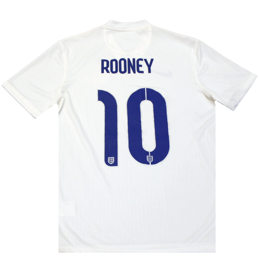 England 2014-2015 Home Shirt WAYNE ROONEY 10 (Excellent) M