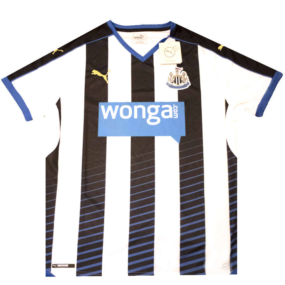 Newcastle United 2015-2016 Home Football Shirt (BNWT) M