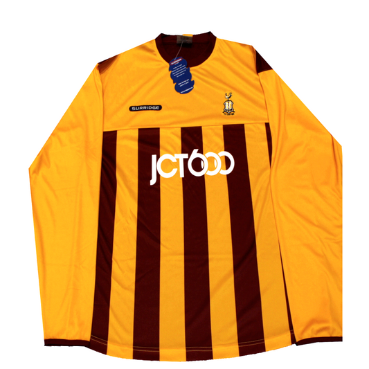 Bradford City 2005-2006 Home Shirt L/S (BNWT) XL