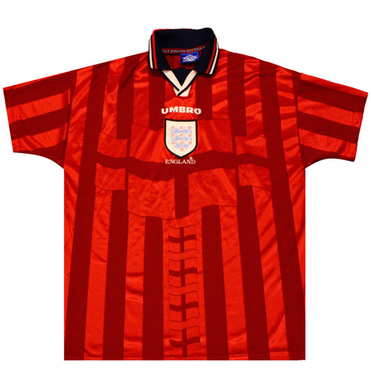 England 1998-1999 Away Football Shirt (Excellent) LB