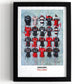Saracens FC Shirts - A2 Signed Limited Edition Prints
