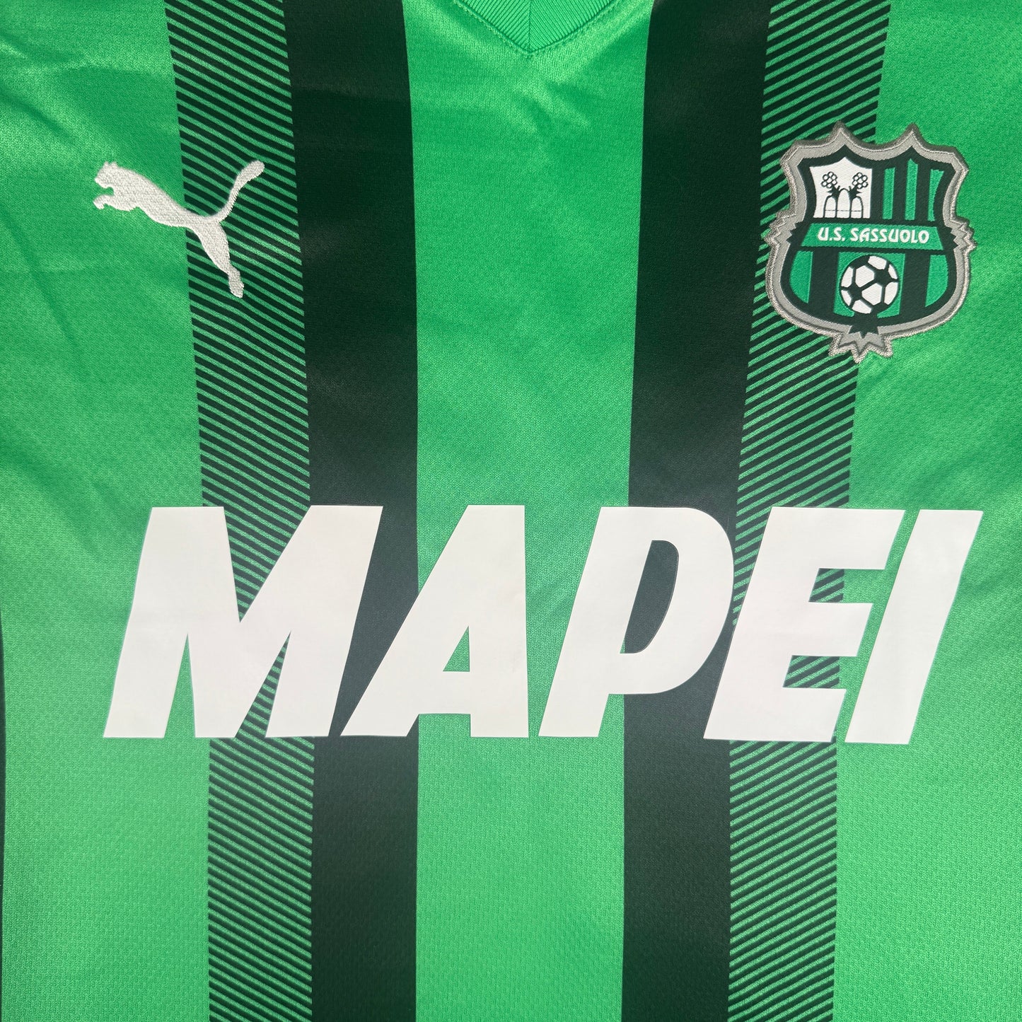 BOGA 7 Sassuolo 2021/2022 Home Football Shirt XL