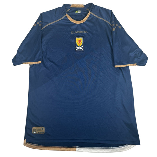 Scotland 2007/2008 Home Football Shirt XL