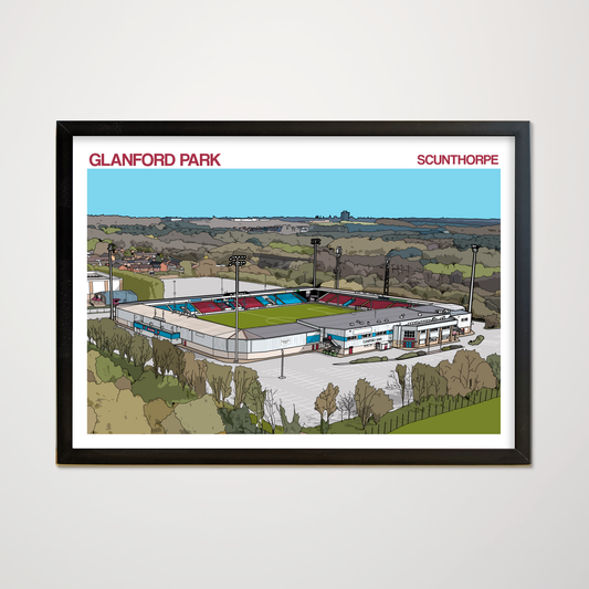 Scunthorpe United Posters of Glanford Park