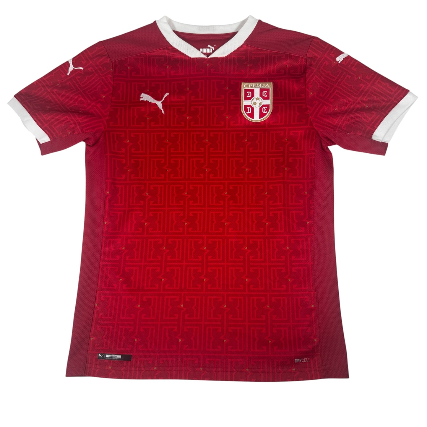Serbia 2020/2021/2022 Home Football Shirt Small