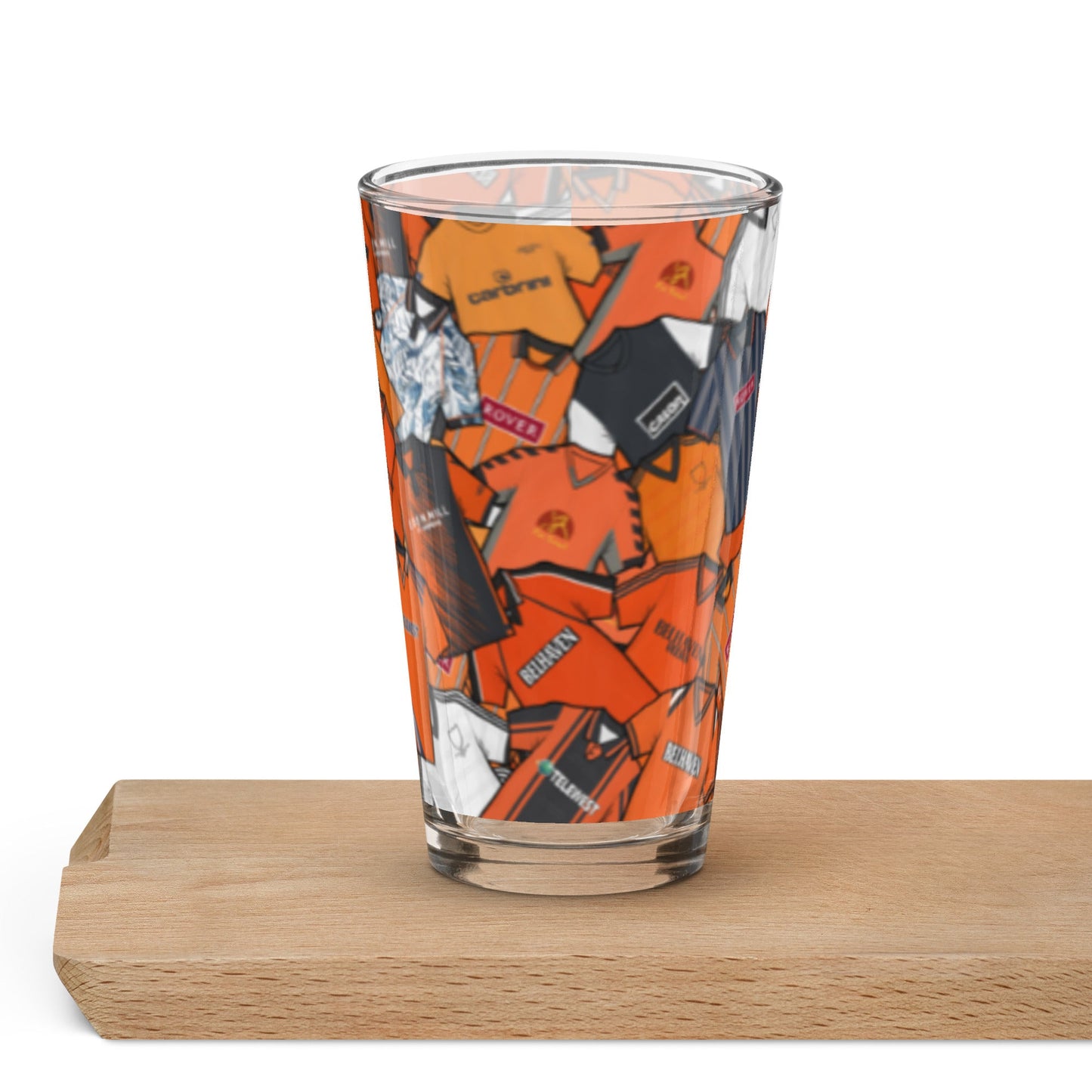 Dundee Utd Retro Inspired Jerseys Shaker Pint Glass