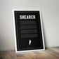 Alan Shearer Newcastle Poem Print