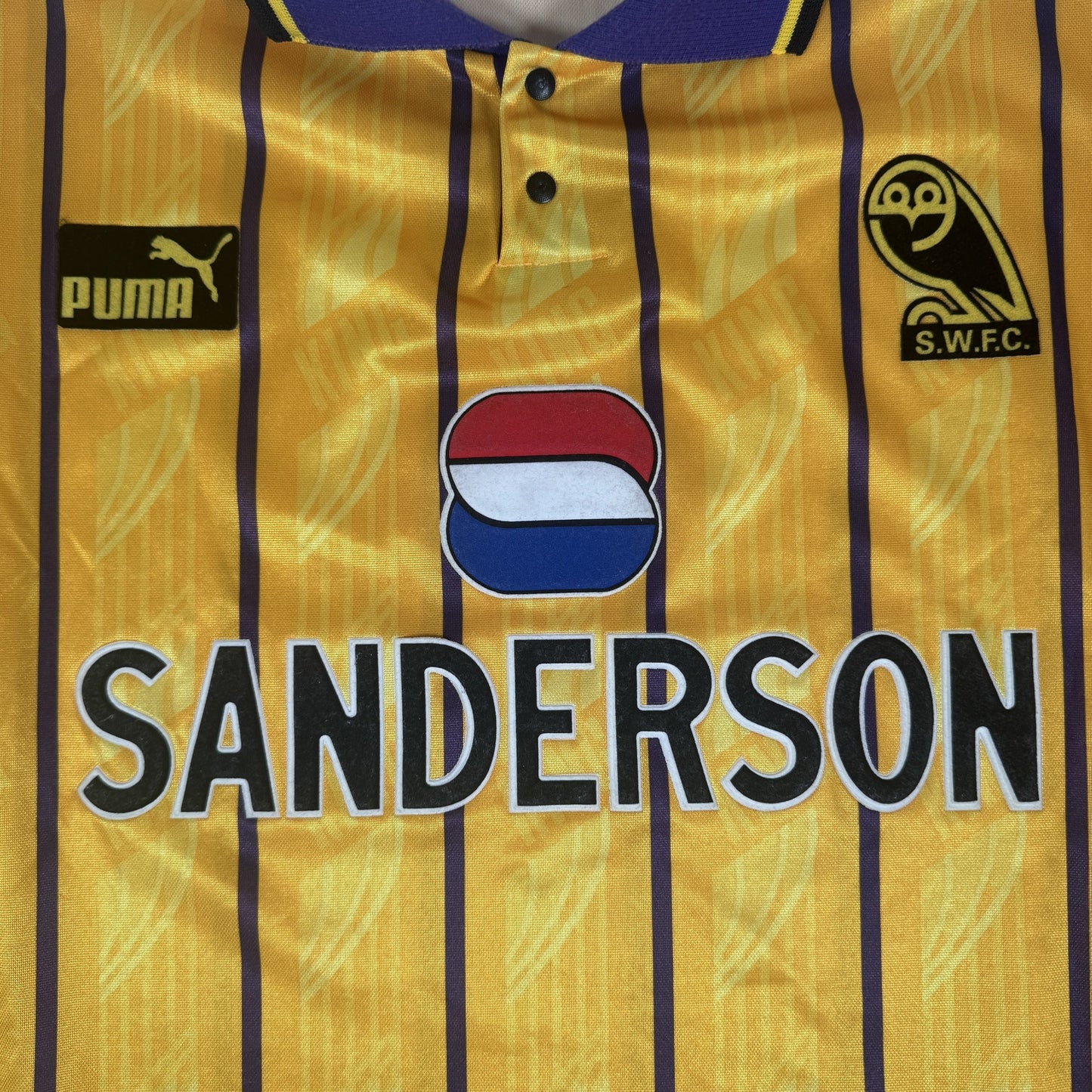 Sheffield Wednesday 1994/1995 Away Football Shirt XXL