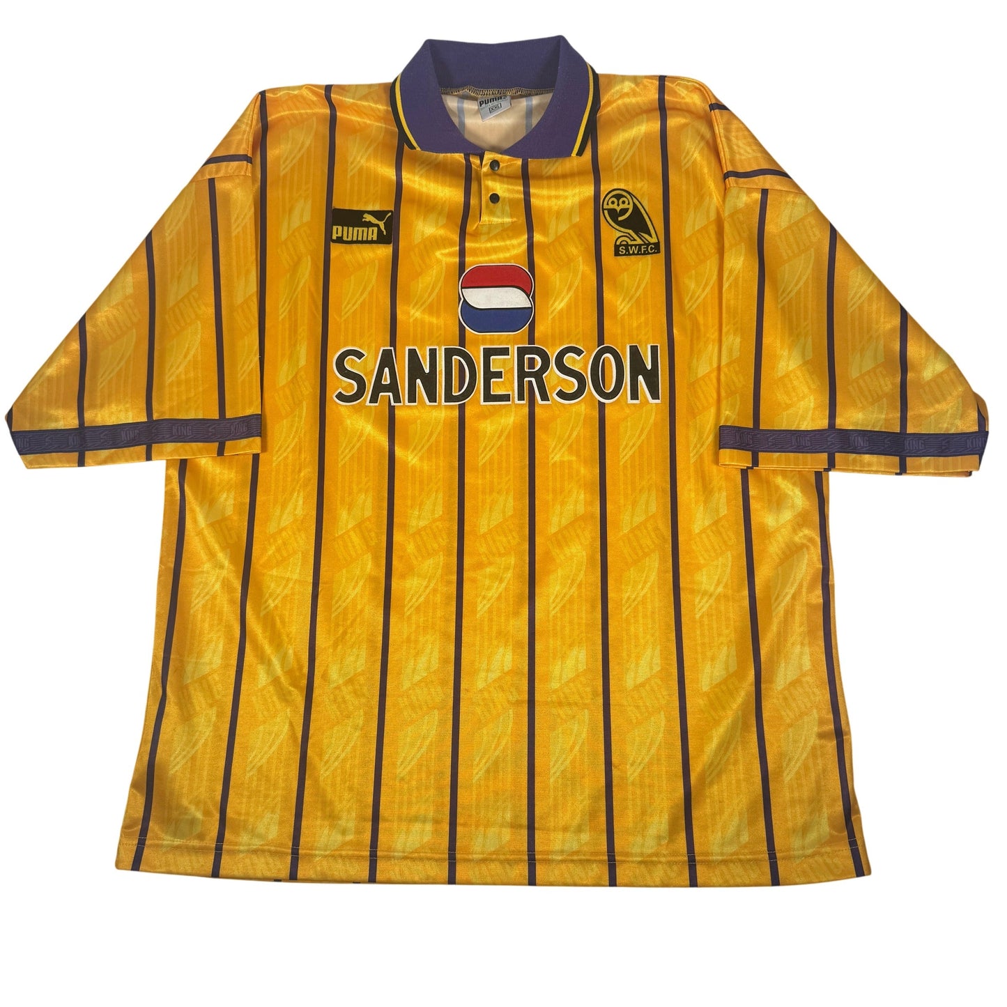 Sheffield Wednesday 1994/1995 Away Football Shirt XXL