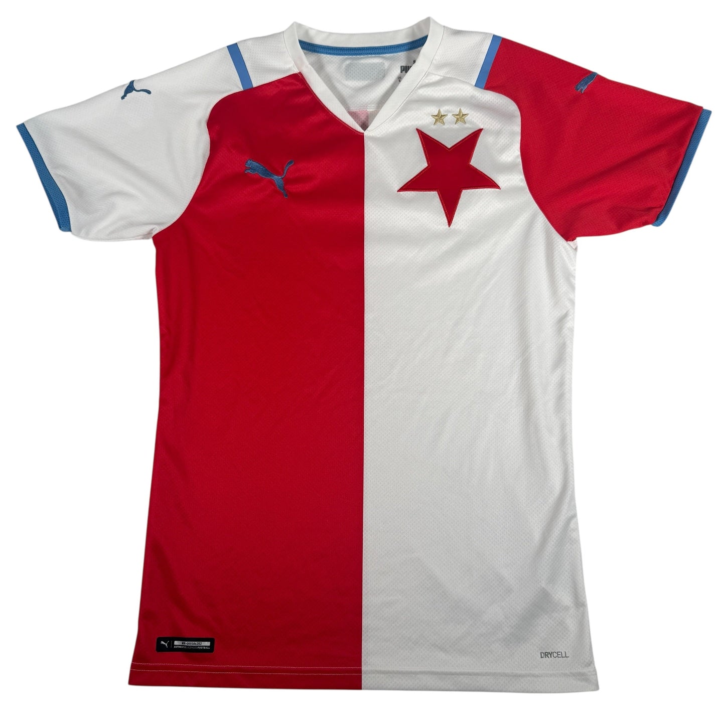 Slavia Prague 2021/2022 Home Football Shirt Small